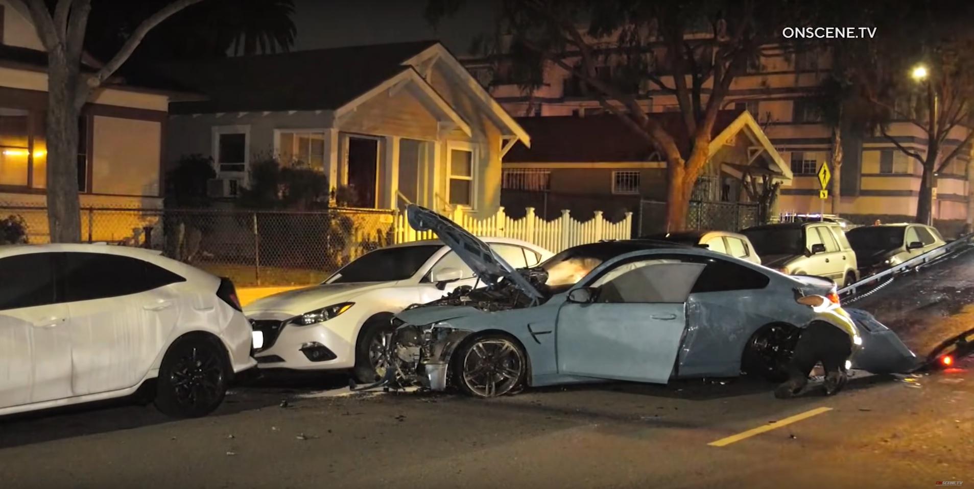 bmw m4 crash