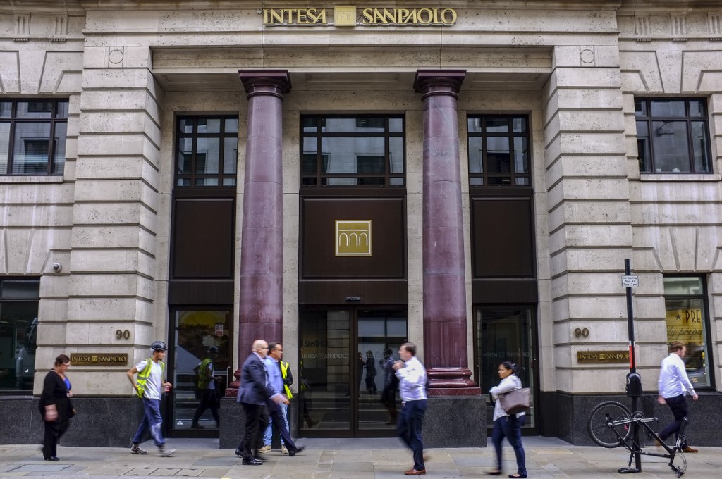 Poslovnica banke Intesa Sanpaolo u Londonu