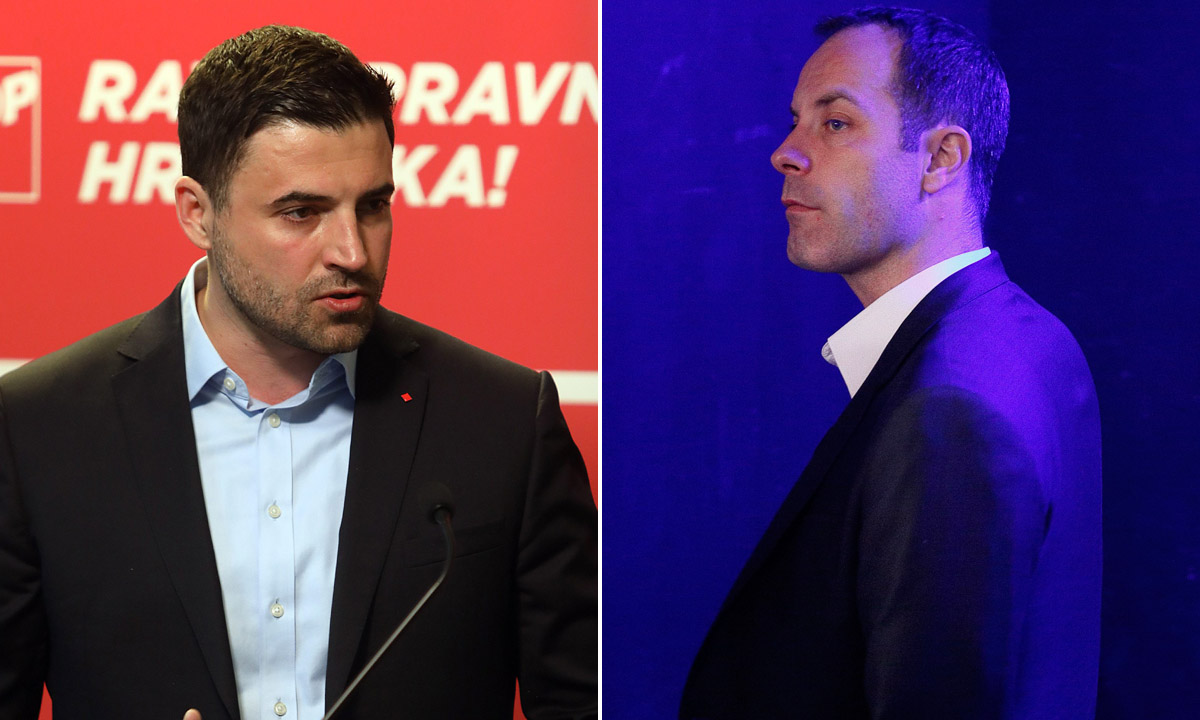 Davor Bernardić i Alex Braun