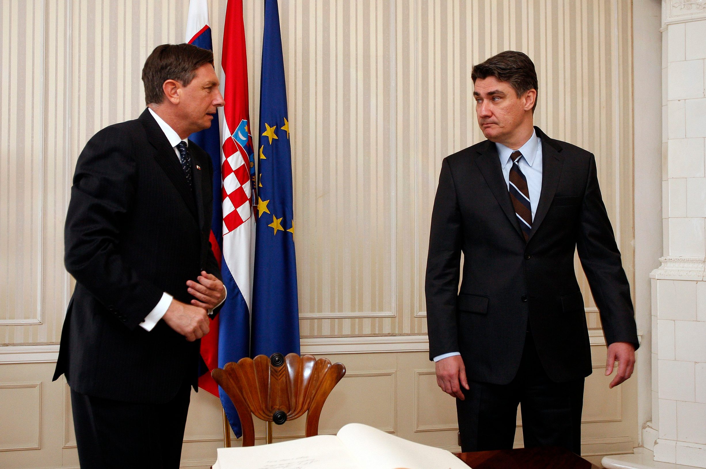 Susret Boruta Pahora i Zorana Milanovića 2013. godine