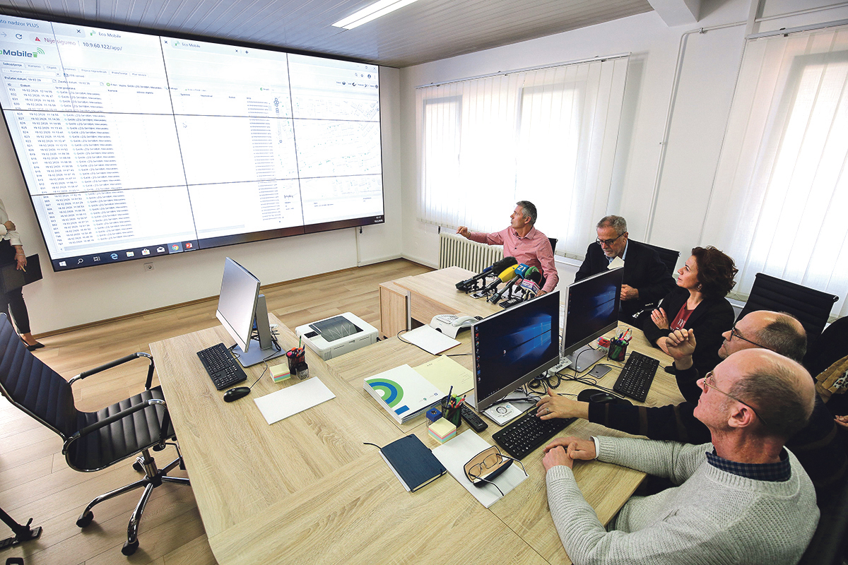 Operativni komunikacijski odjel i Ophodarska služba podružnice Čistoća