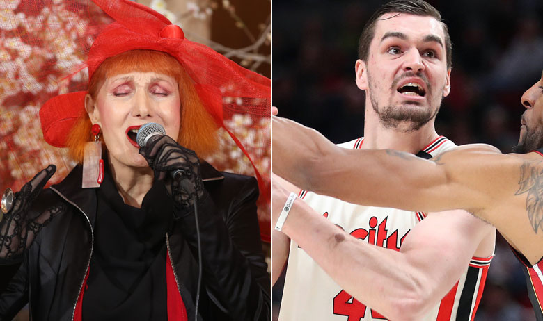 Josipa Lisac i Mario Hezonja