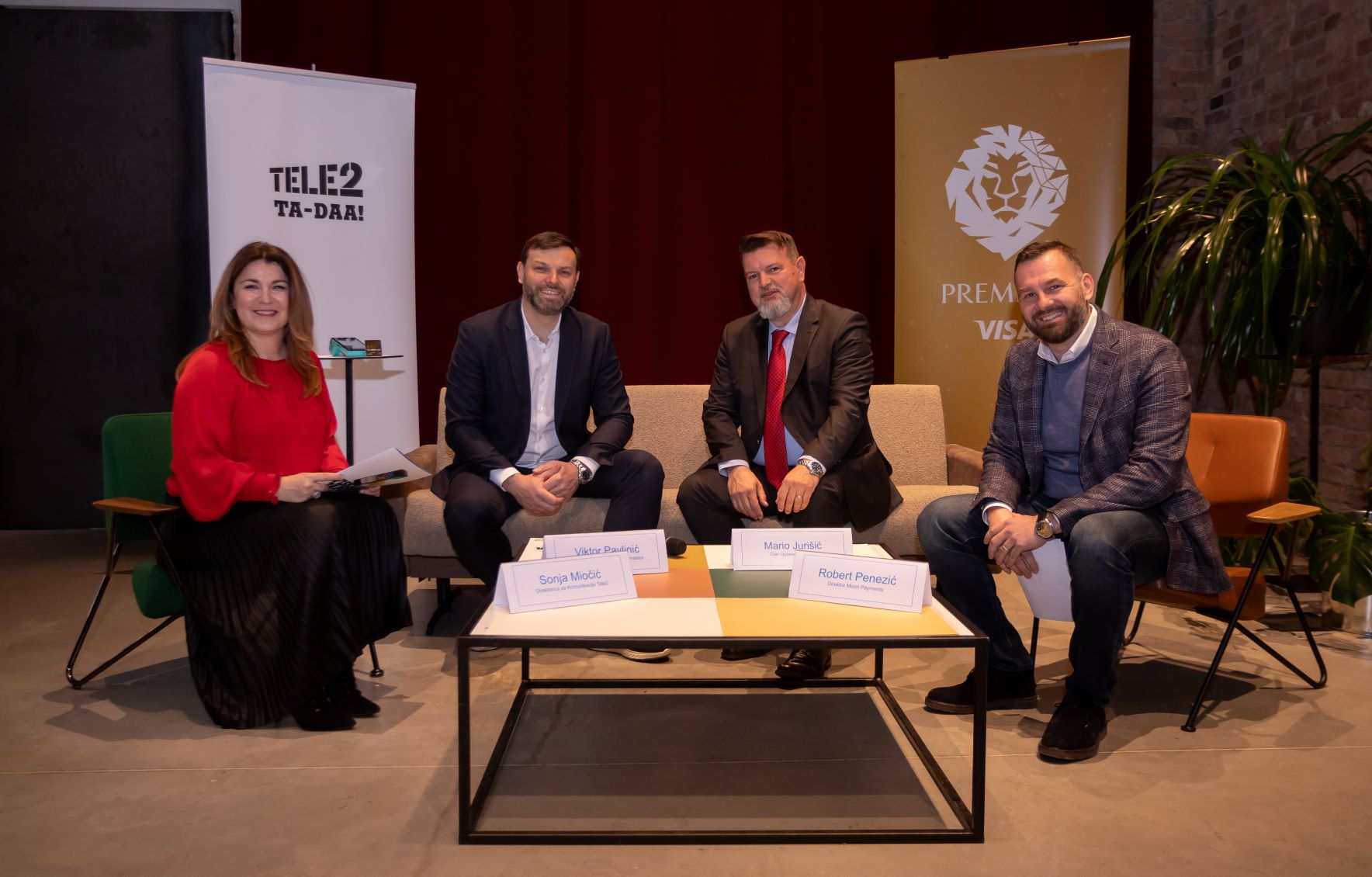 Sonja Miočić, Viktor Pavlinić, Mario Jurišić, Robert Penezić