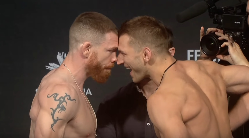 Paul Felder i Dan Hooker