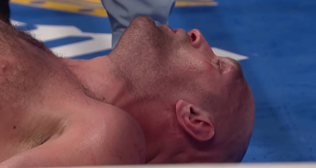 Tyson Fury u nokdaunu