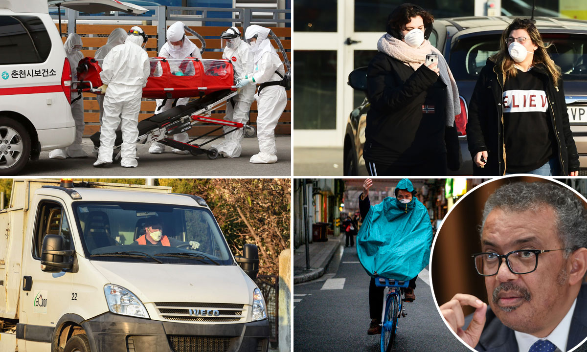 Tedros Adhanom Ghebreyesus (u krugu dolje desno)