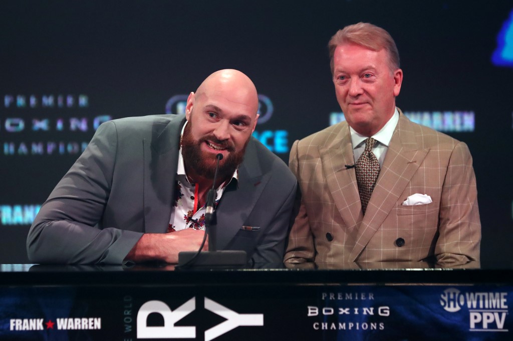 Tyson Fury i Frank Warren
