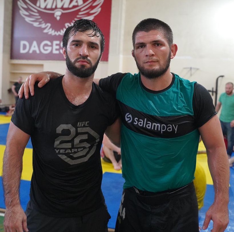 Zubaira Tukhugov i Khabib Nurmagomedov
