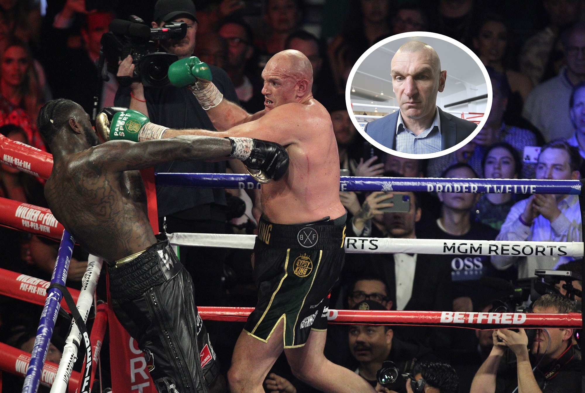 Deontay Wilder, Tyson Fury i Željko Mavrovic / Ilustracija
