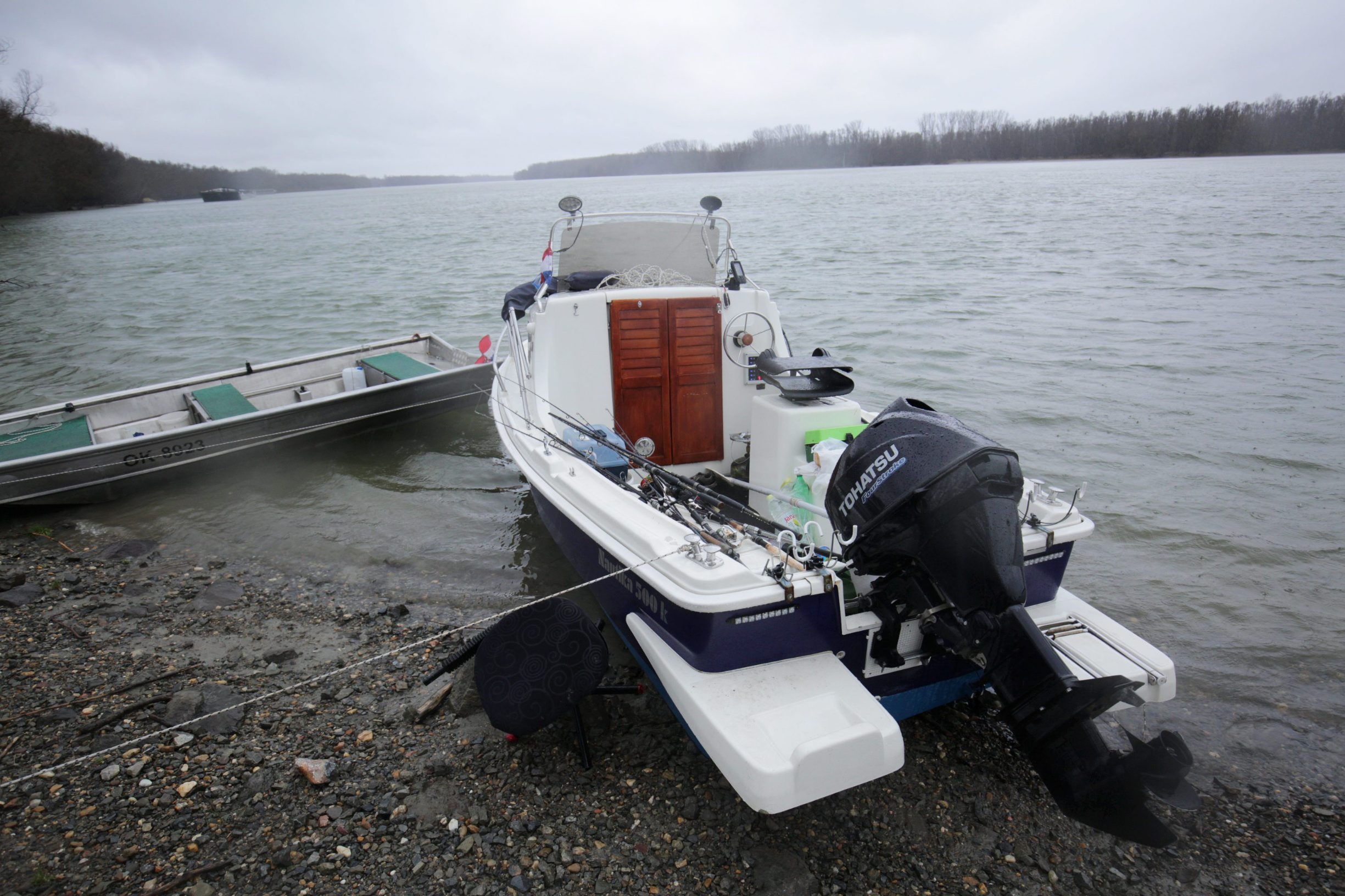 Čamac poginulih ribiča