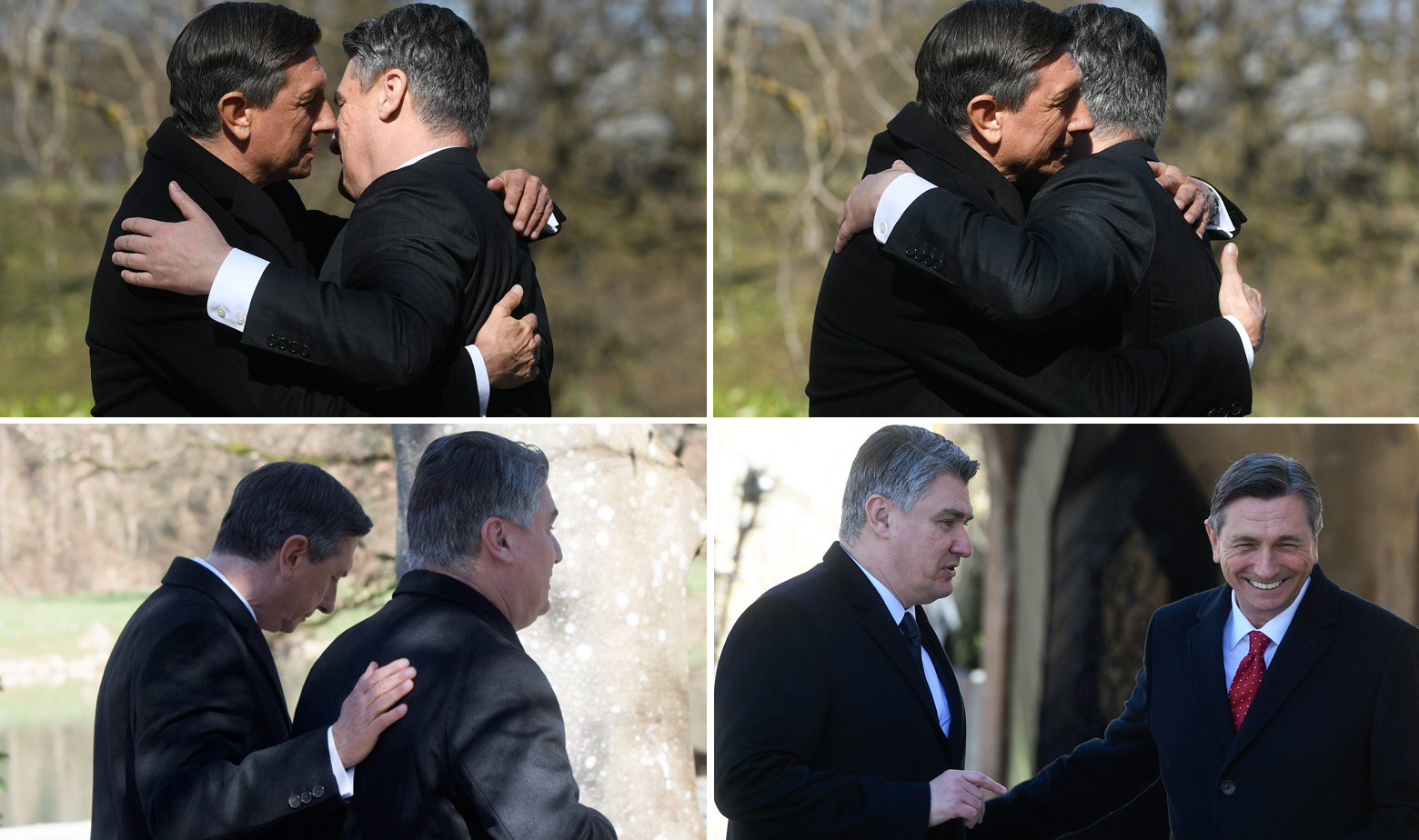 Zoran Milanović i Borut Pahor