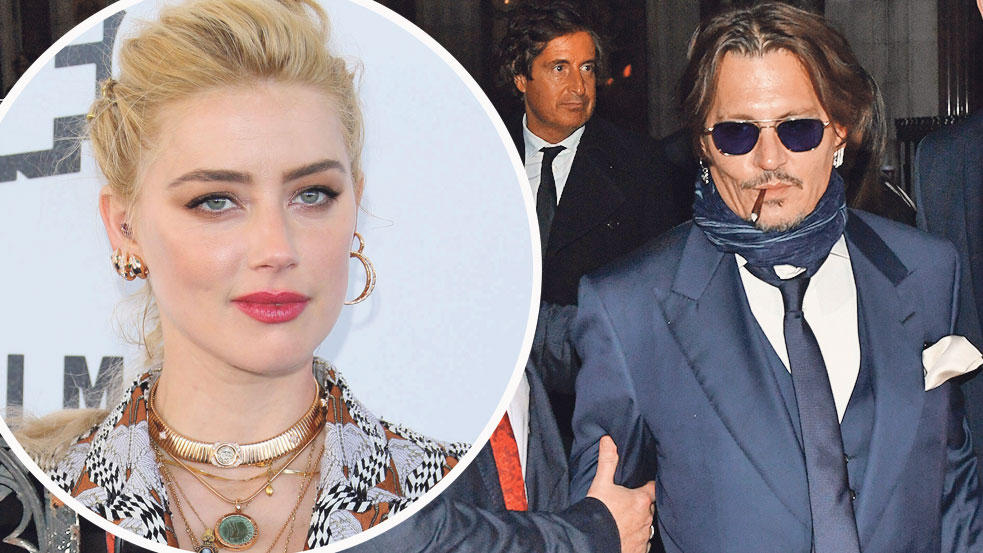 Amber Heard (lijevo) i Johnny Depp (desno)