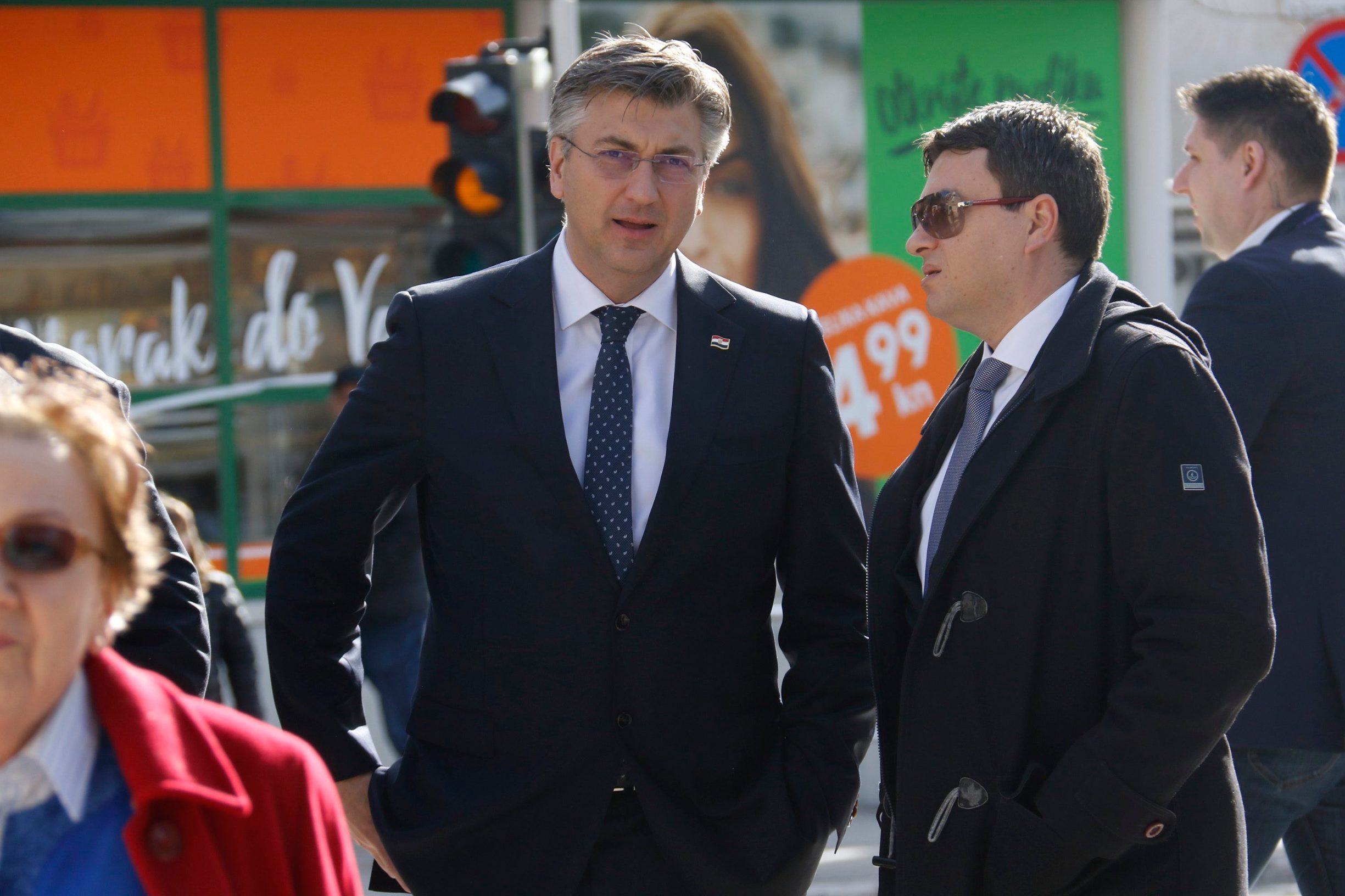 Premijer Plenković i gradonačelnik Jure Brkan u Makarskoj