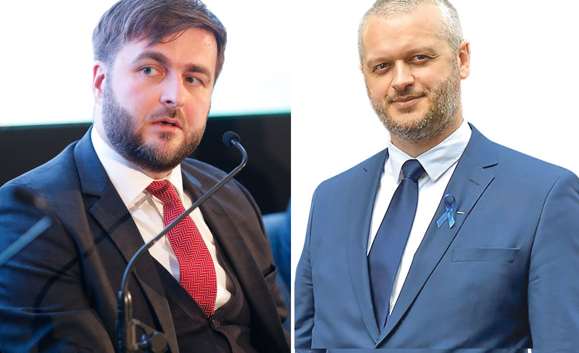 Tomislav Ćorić (lijevo) i Pavo Kostopeč (desno)