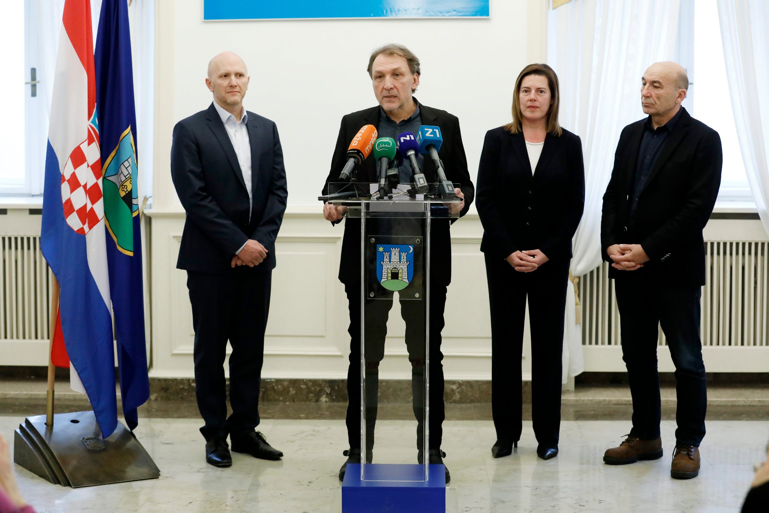 Na fotografiji: Renato Petek, Marko Torjanac, Marijana Sumpor, Tihomir Milovac