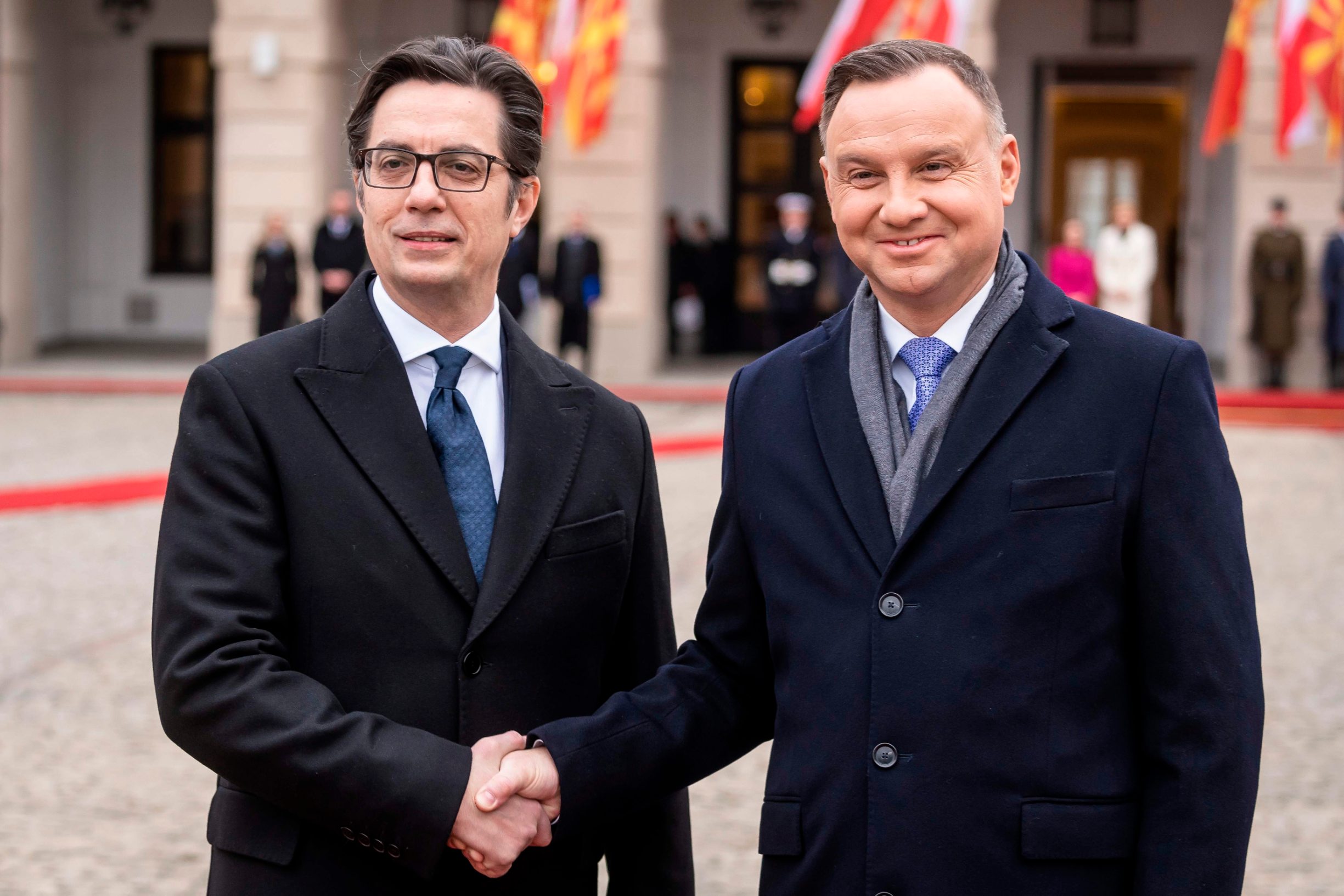 Stevo Pendarovski i Andrzej Duda
