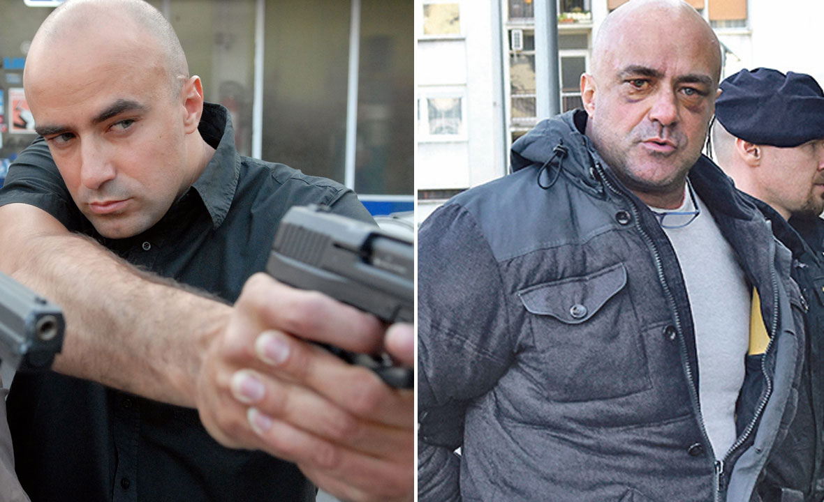 Leon Lučić u seriji 'Krim tim 2' (lijevo) i danas (desno)