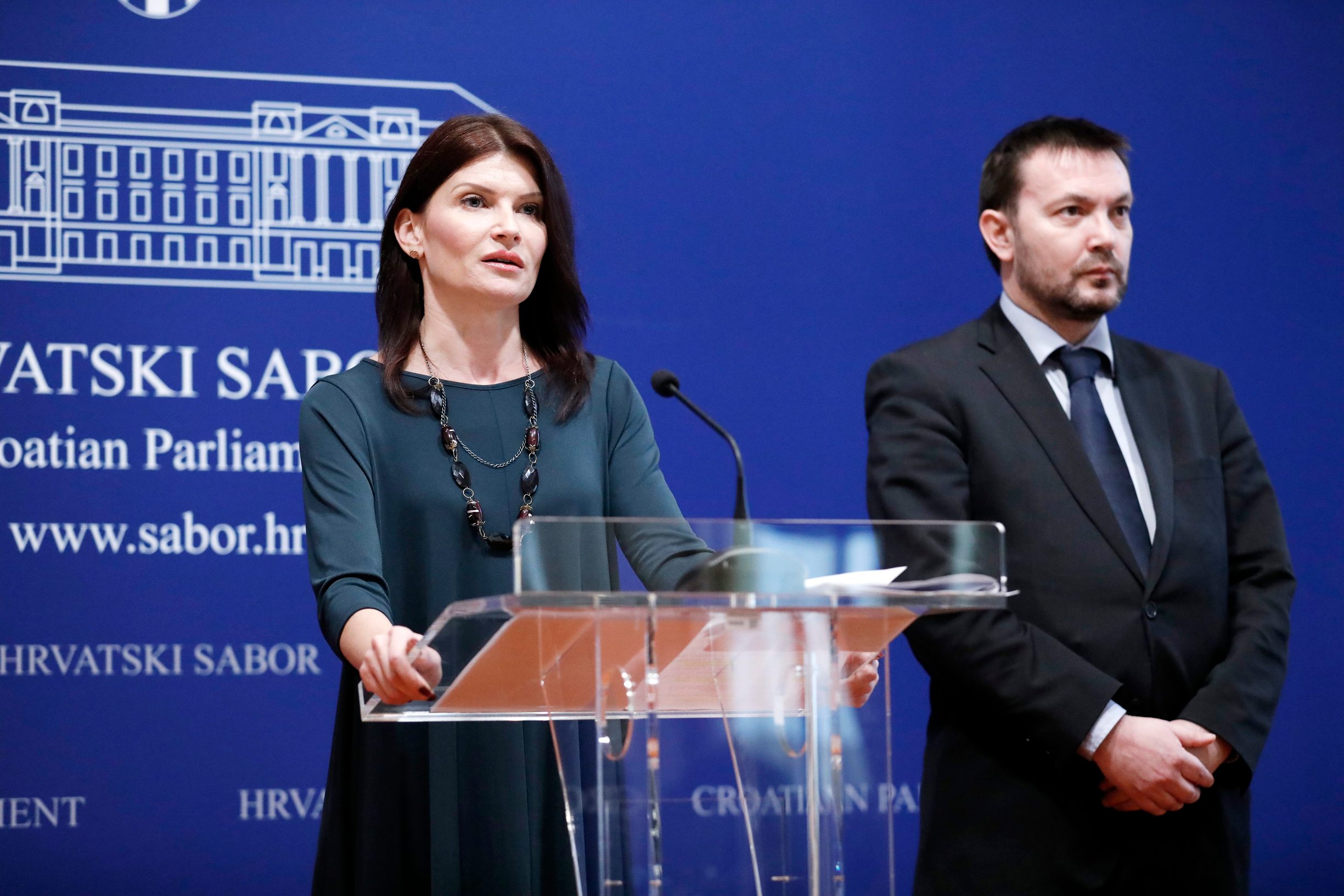 Sabina Glasovac i Arsen Bauk