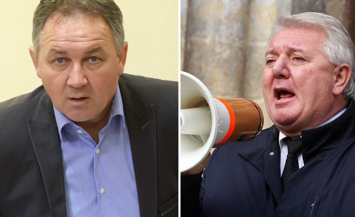 Stevo Culej (lijevo) i Josip Đakić (desno)