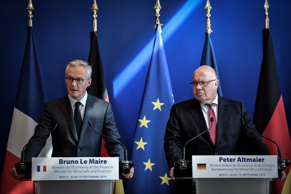 Francuski ministar gospodarstva Bruno Le Maire i njegov njemački kolega Peter Altmaier