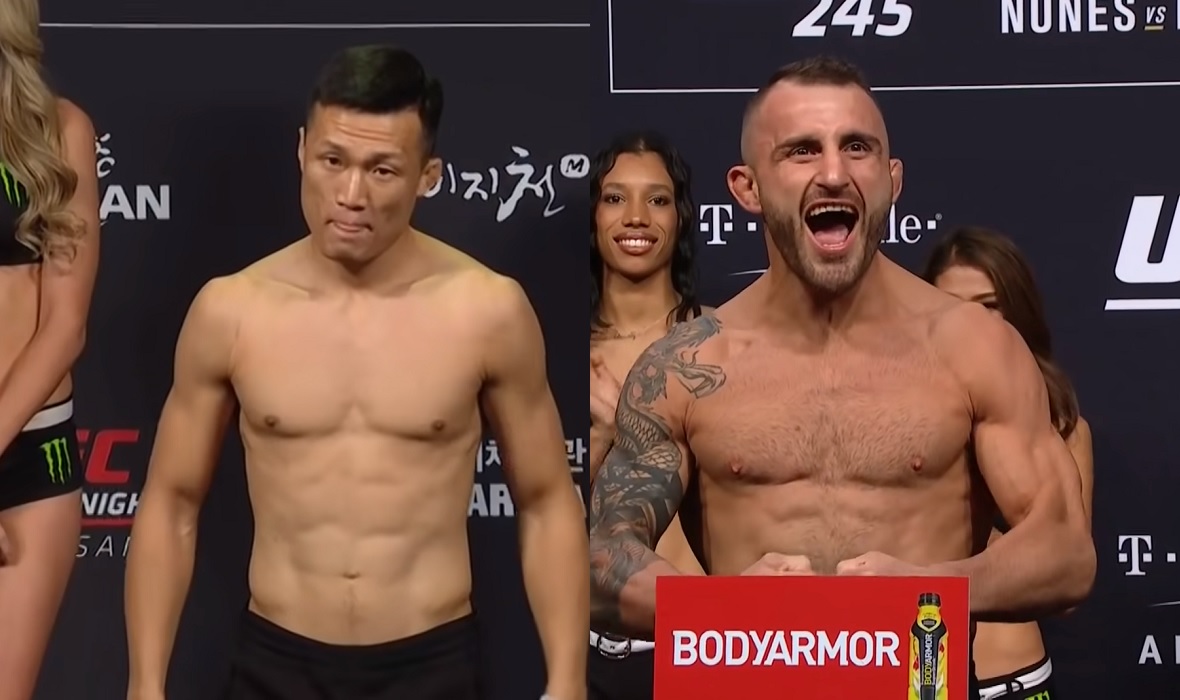 Korean Zombie i Alexander Volkanovski