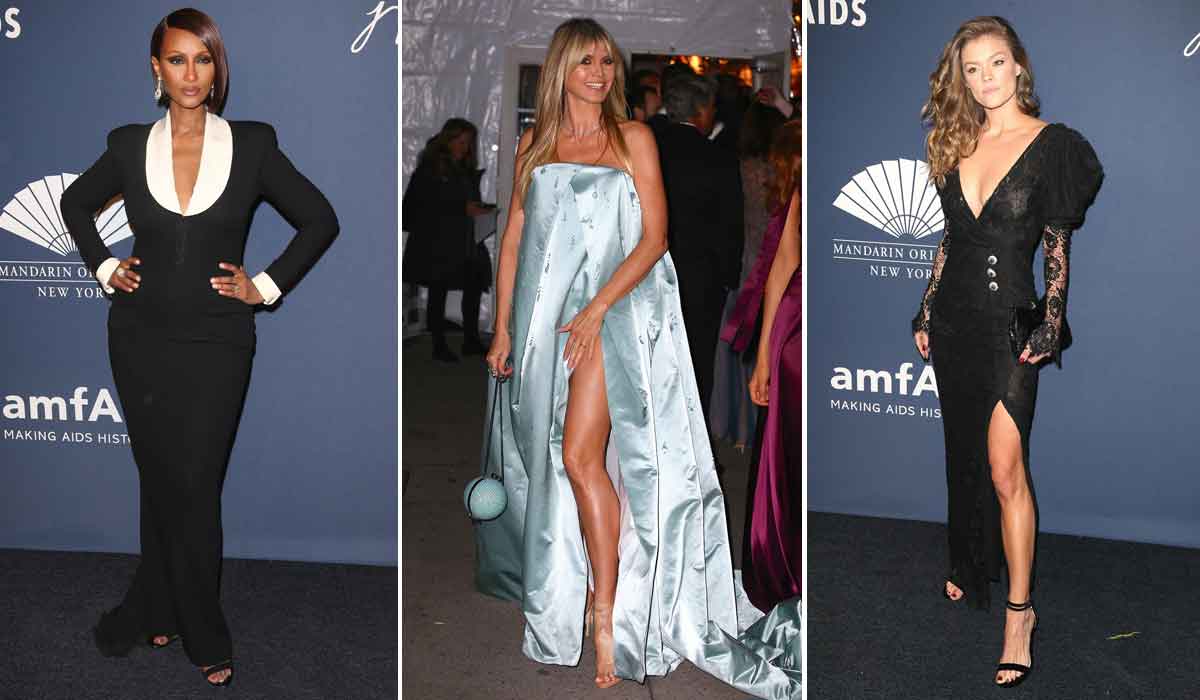 Iman, Heidi Klum, Nina Agdal