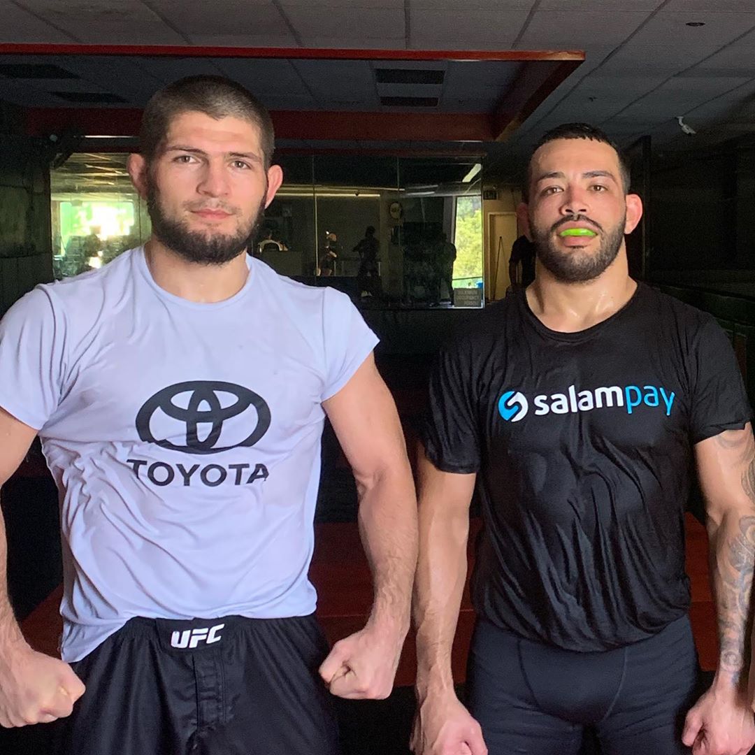 Khabib Nurmagomedov i Dan Ige.