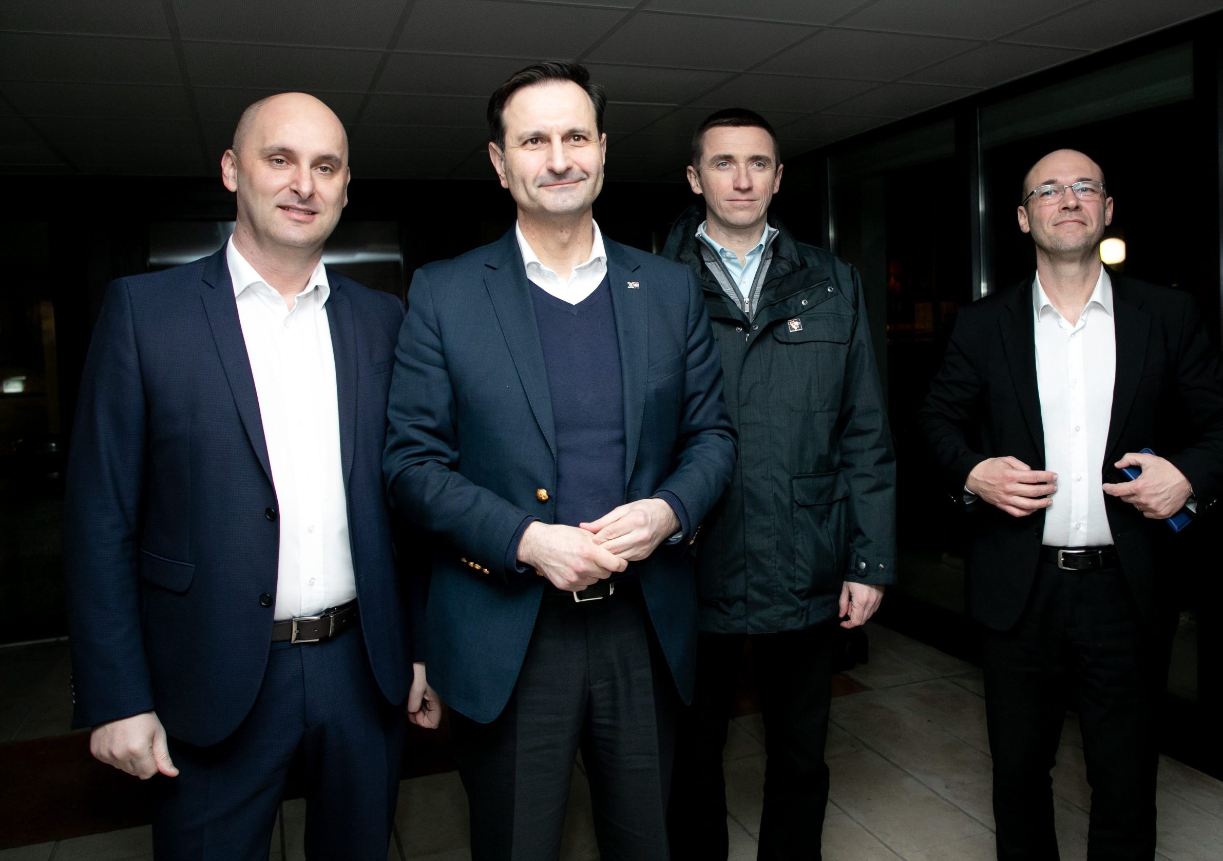 Tomislav Tolušić, Miro Kovač, Ivan Penava, Davor Ivo Stier