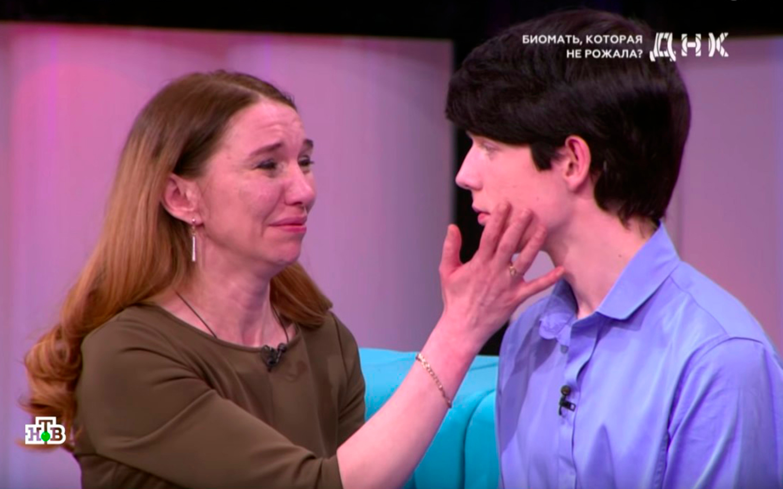 Maria Levina i njezin sin Danil