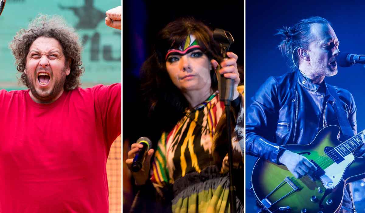 Mladen Badovinac (TBF), Björk, Thom Yorke (Radiohead)