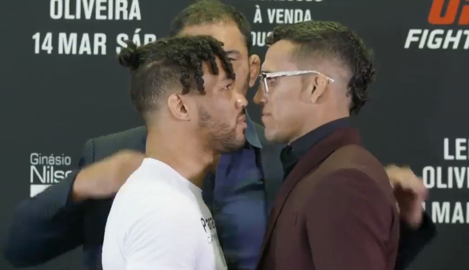 Kevin Lee i Charles Oliveira
