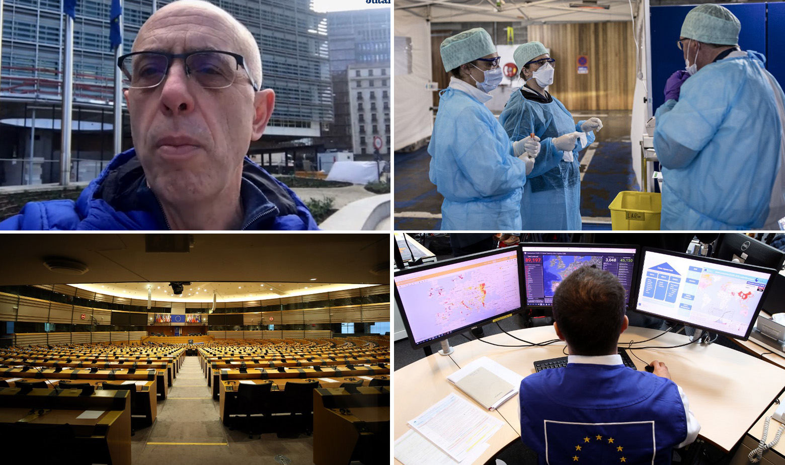 Novinar Jutarnjeg Augustin Palokaj i prizori iz Bruxellesa