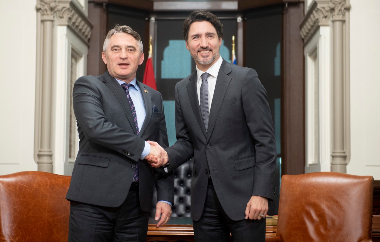Željko Komšić i Justin Trudeau