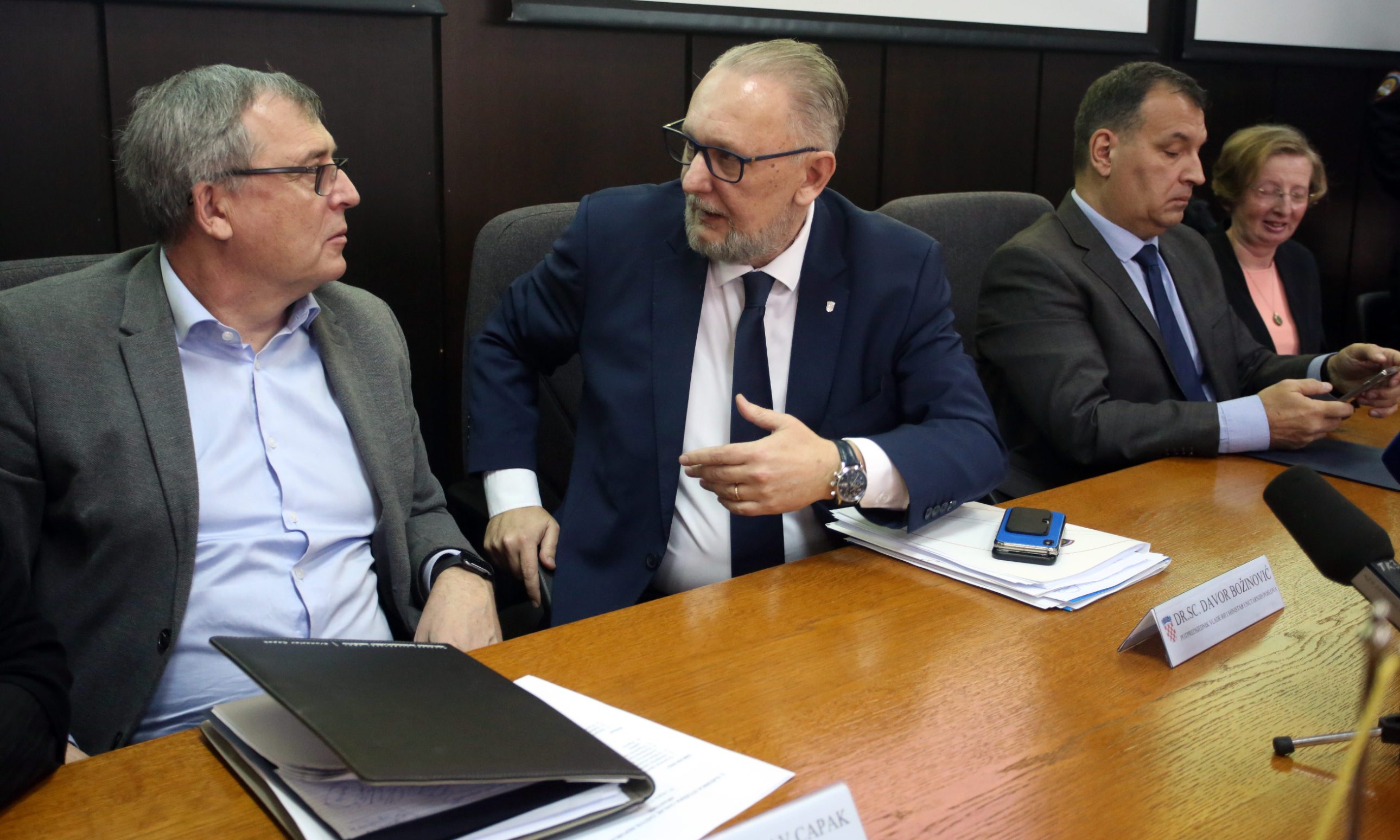 Krunoslav Capak, Davor Božinović, Vili Beroš, Alemka Markotić