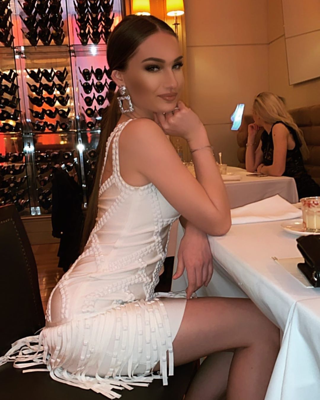 Katarina Klarić na jučerašnjem prelimirarnom izboru za Miss Universe Hrvatske u hotelu Esplanada u Zagrebu