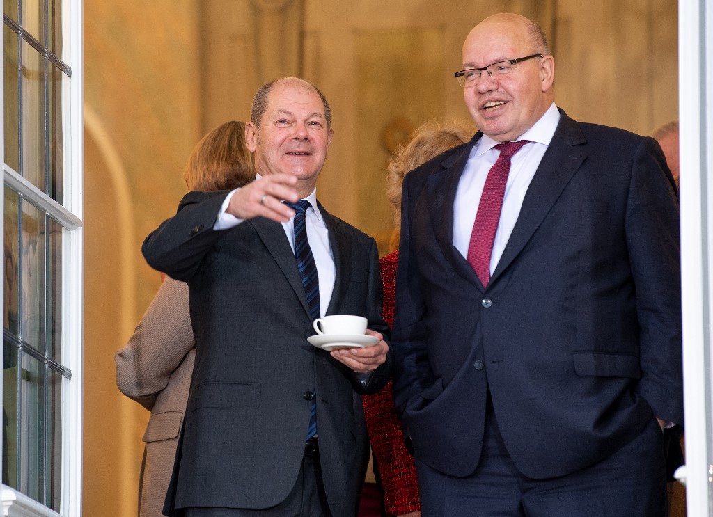 Olaf Scholz, njemački ministar financija, i Peter Altmeier, njemački ministar gospodarstva