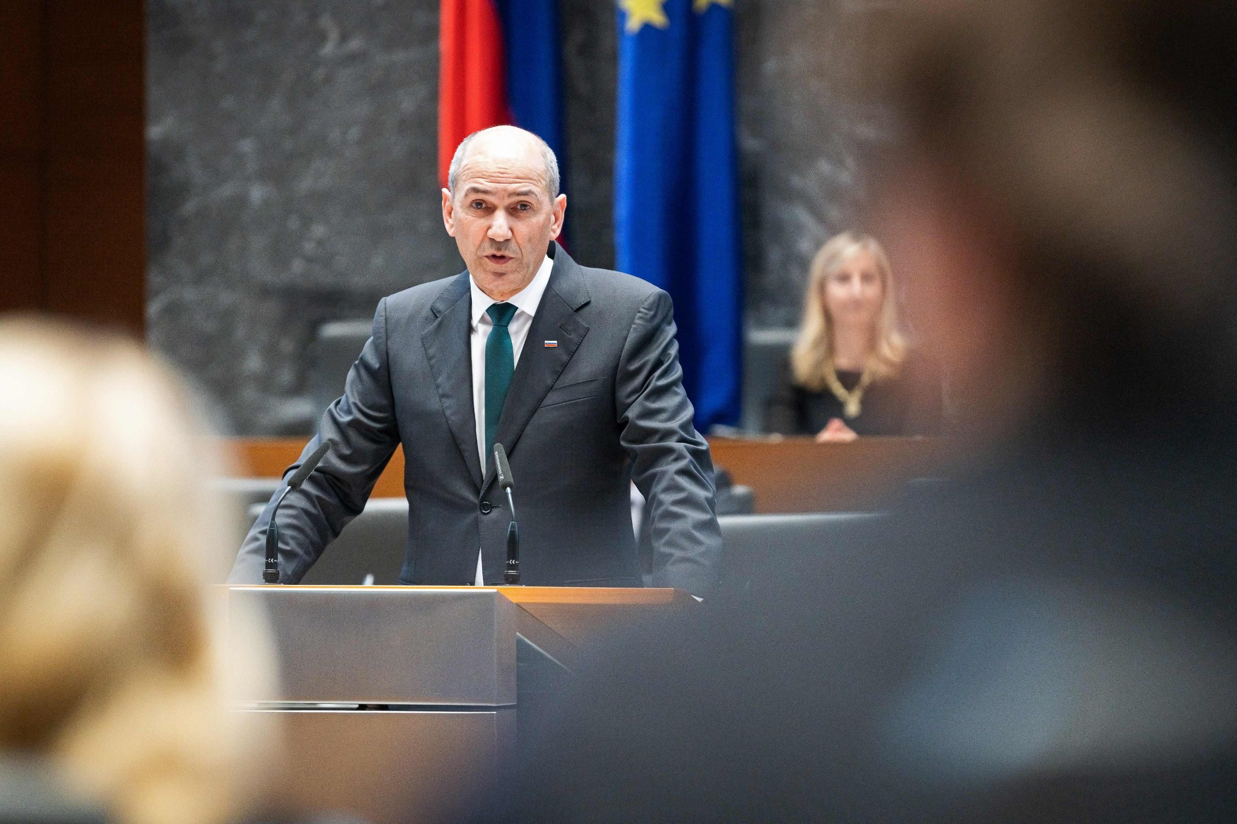 New Slovenian PM Janez Janša