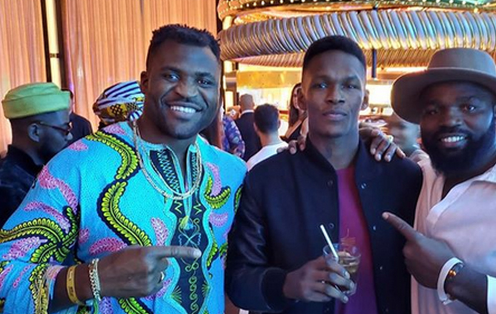 Francis Ngannou i Israel Adesanya