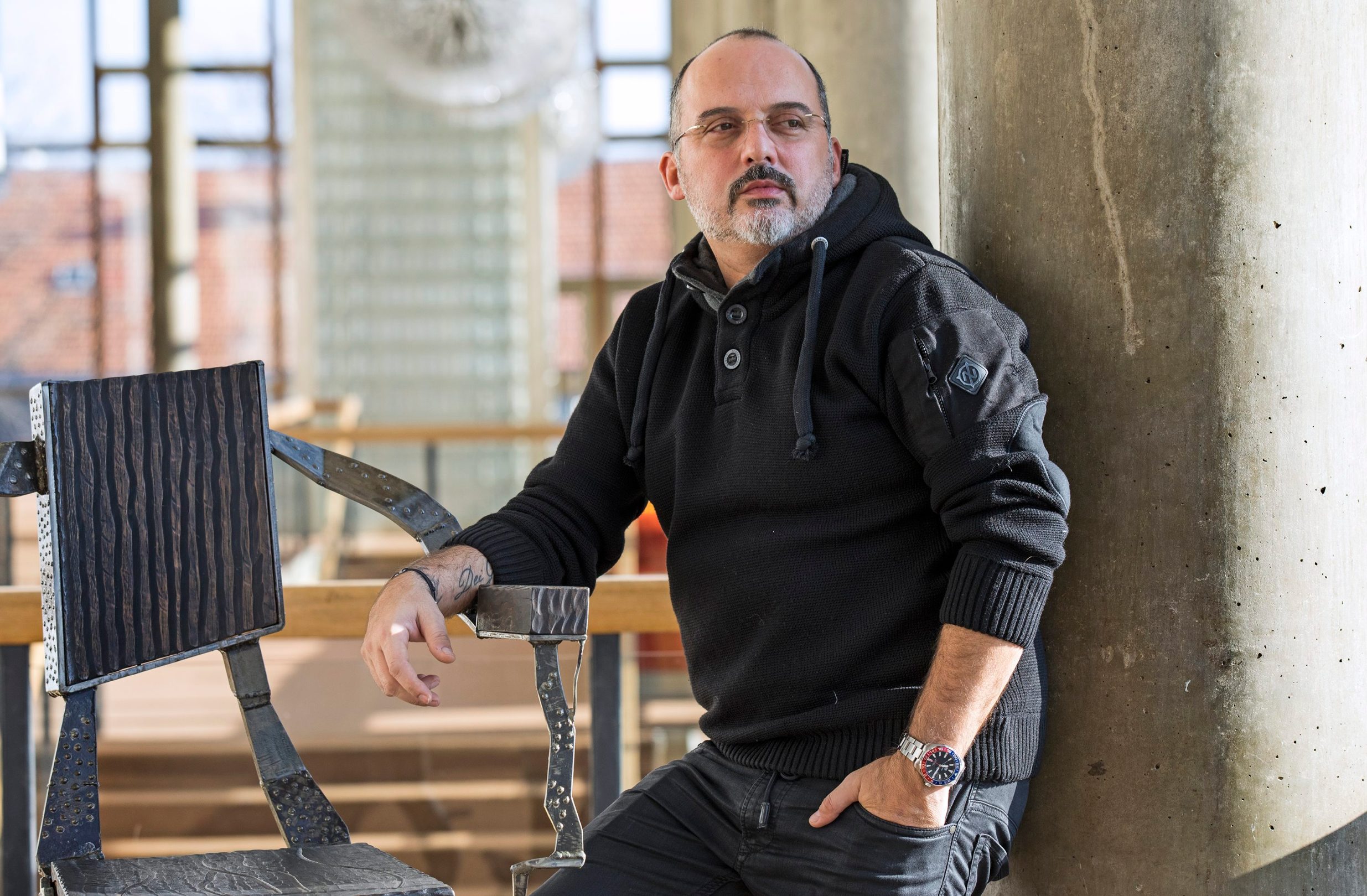 Tony Cetinski uoči humanitarnog koncerta 'Moja učiteljica zove se nada' krajem 2017. godine u Lisinskom.