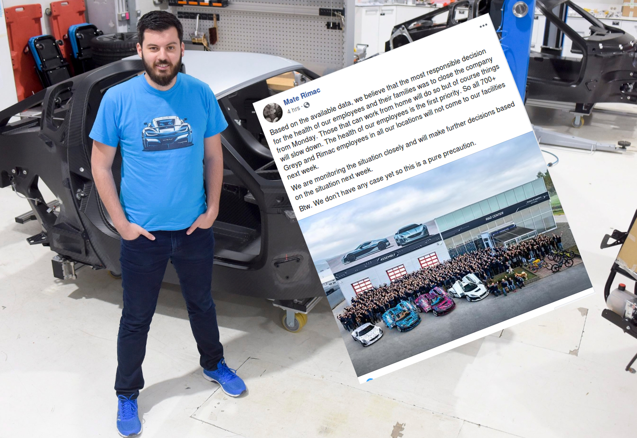 Mate Rimac privremeno gasi zatvara tvrtku