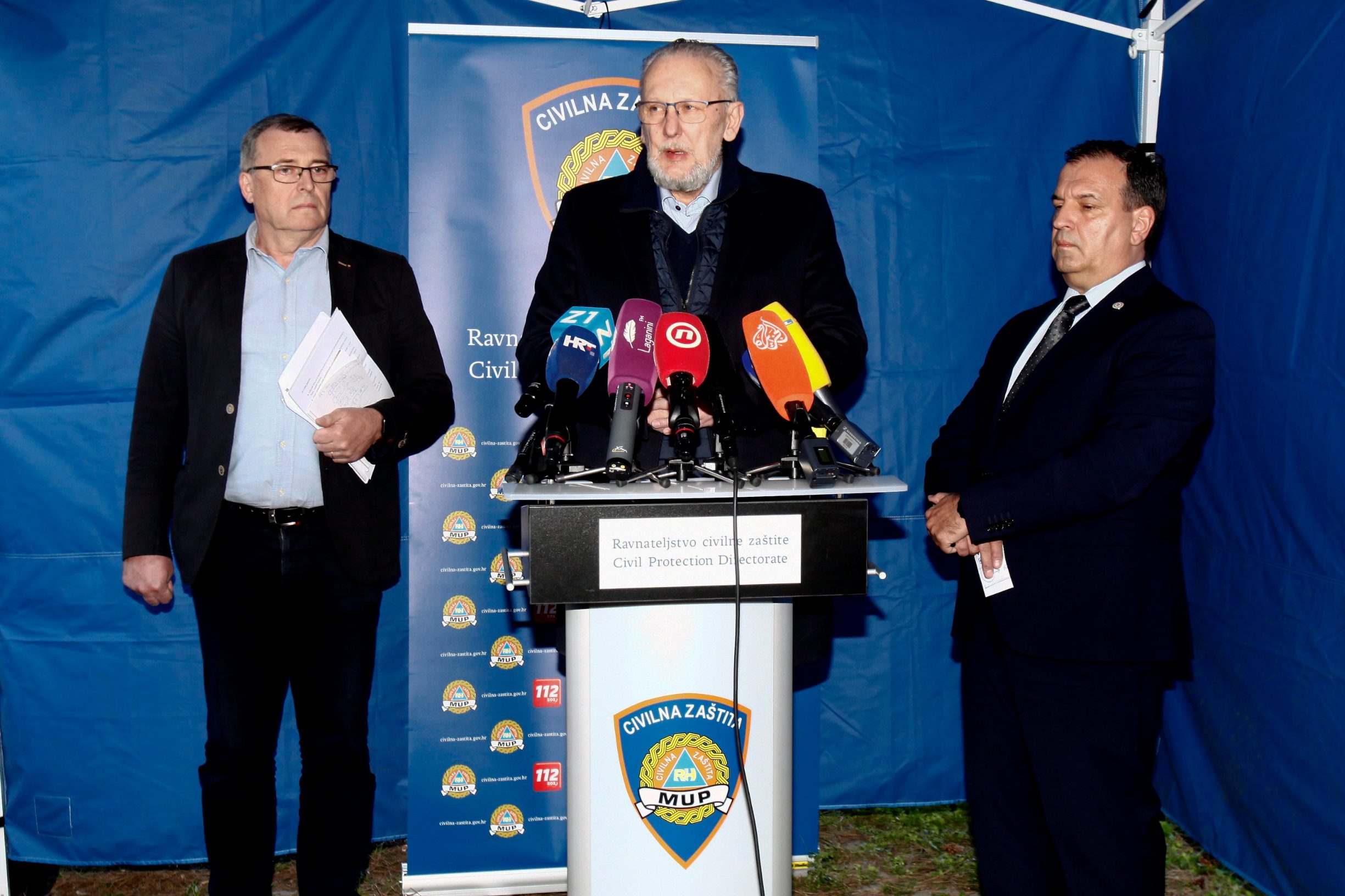 Krunoslav Capak, Davor Božinović, Vili Beroš