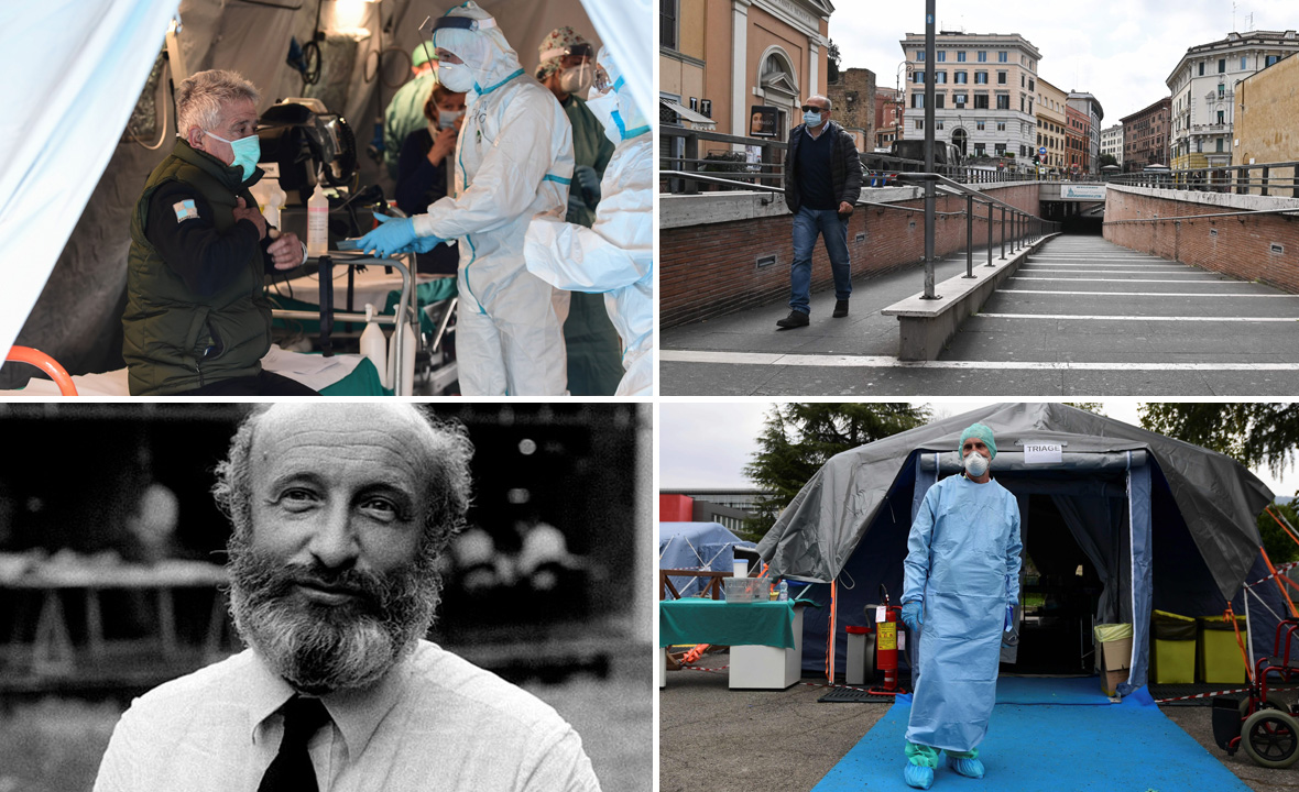 Vittorio Gregotti (dolje lijevo)