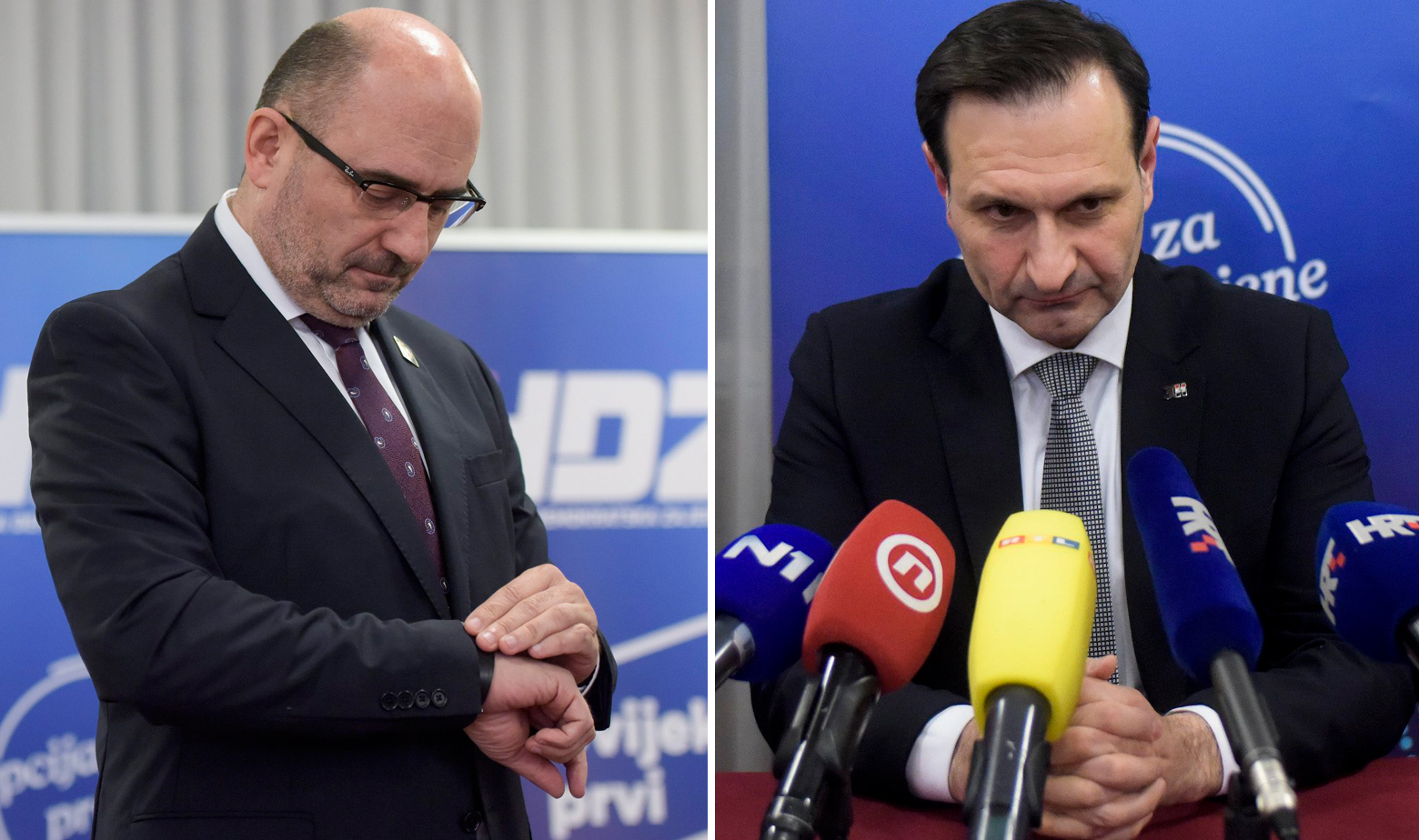 Milijan Brkić i Miro Kovač