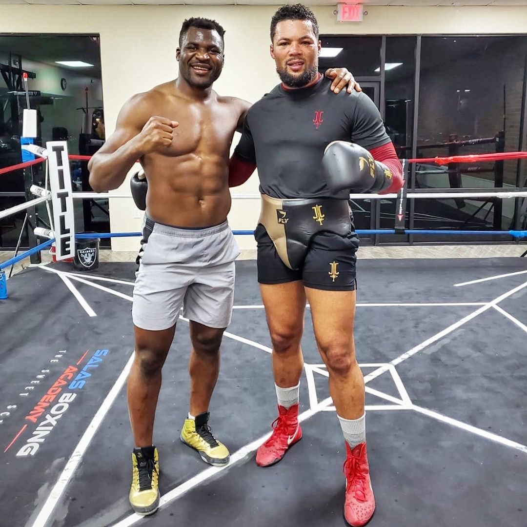 Francis Ngannou i Joe Joyce
