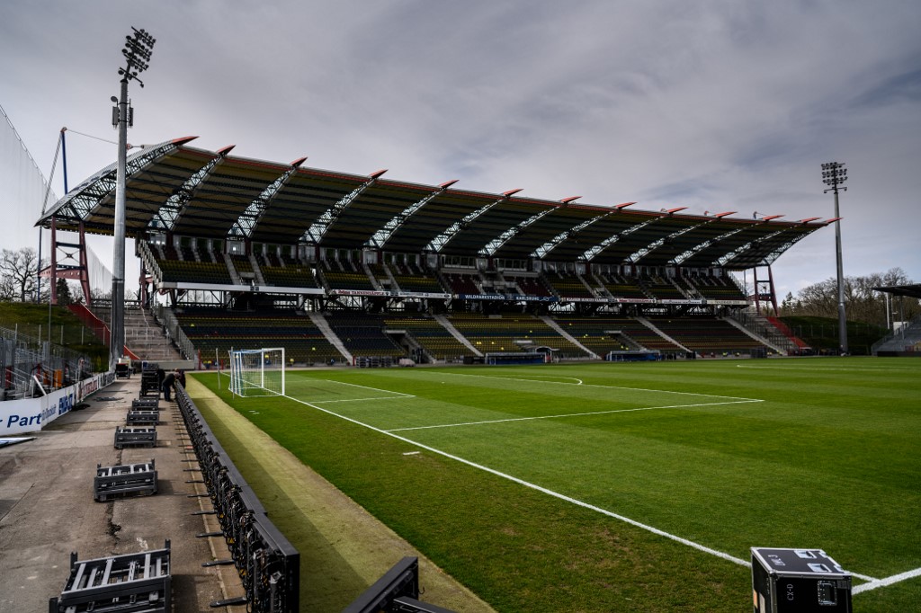 Prazan stadion u Njemačkoj