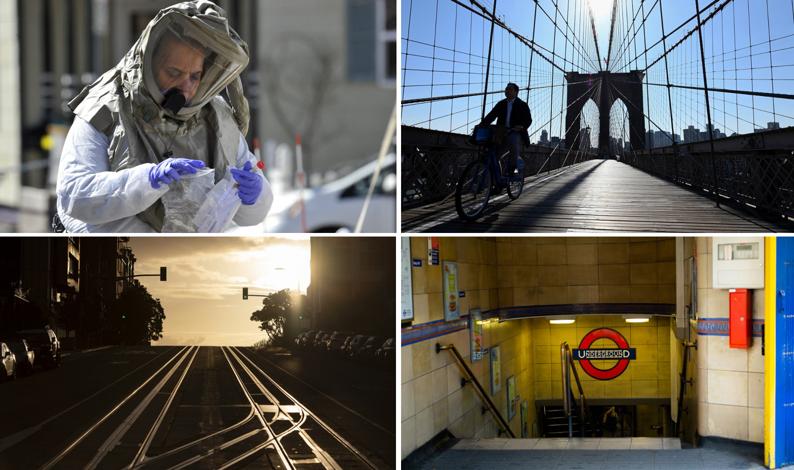 Prizori iz SAD-a i Londona tijekom koronavirusa