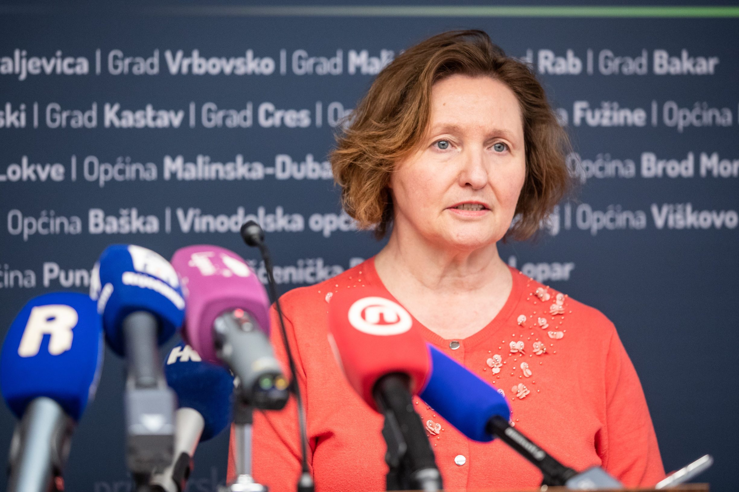 predsjednica županijskog Stožera za zarazne bolesti Đulija Malatestinić 