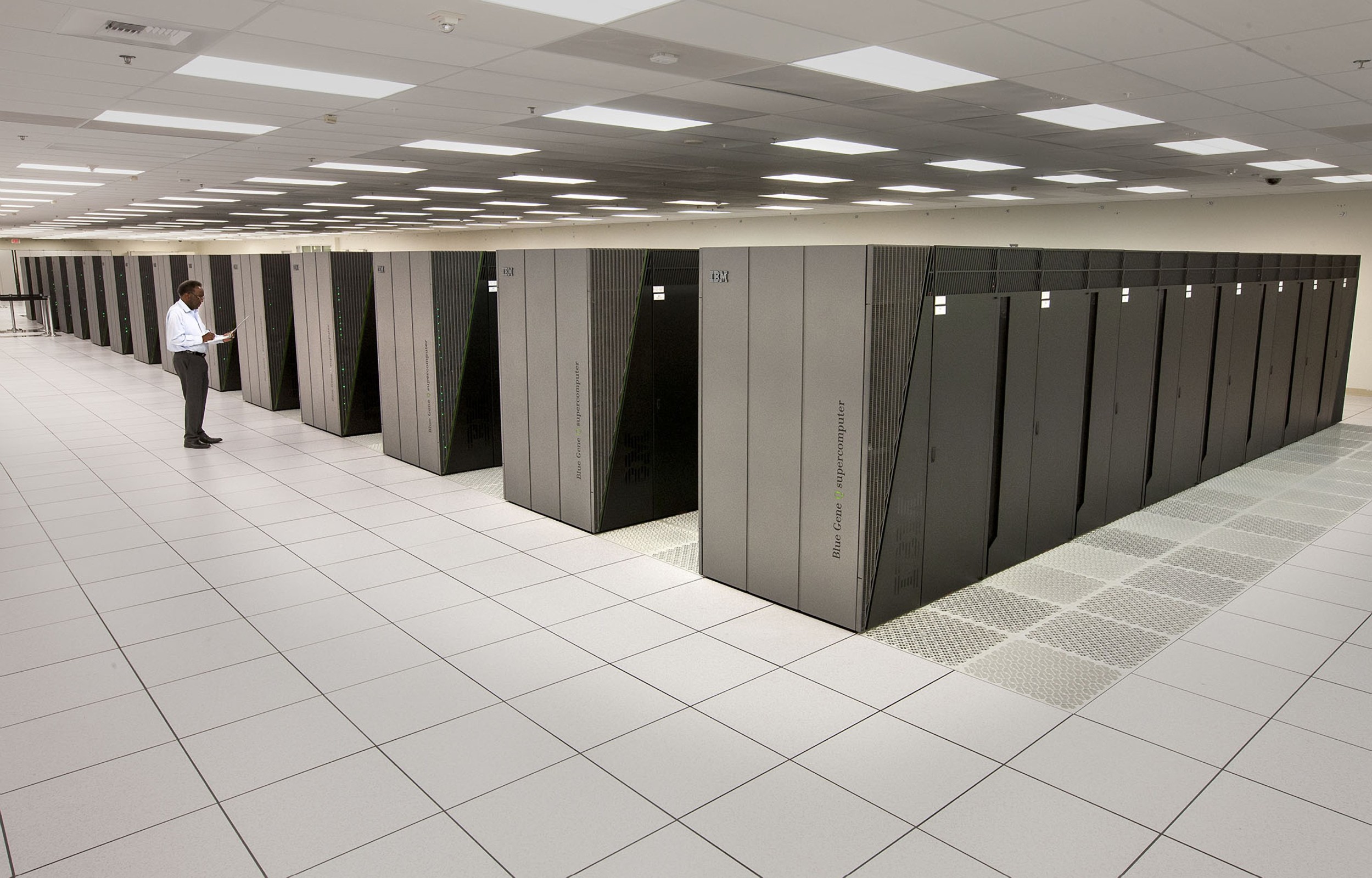 Ilustracija, IBM-ovo superračunalo