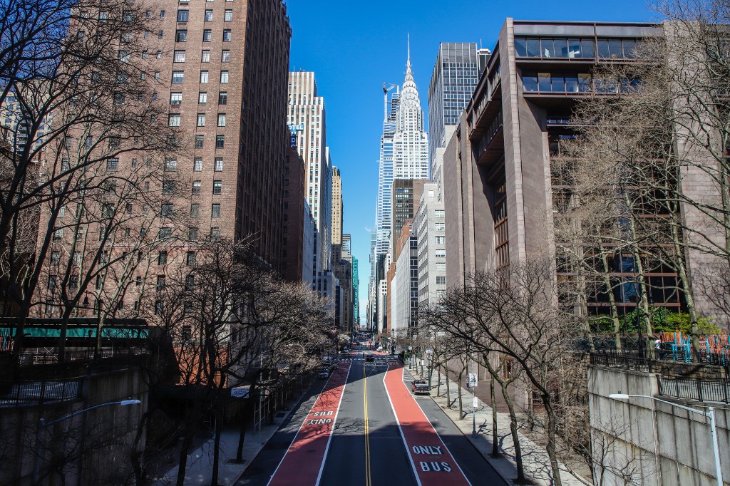 New York prazan