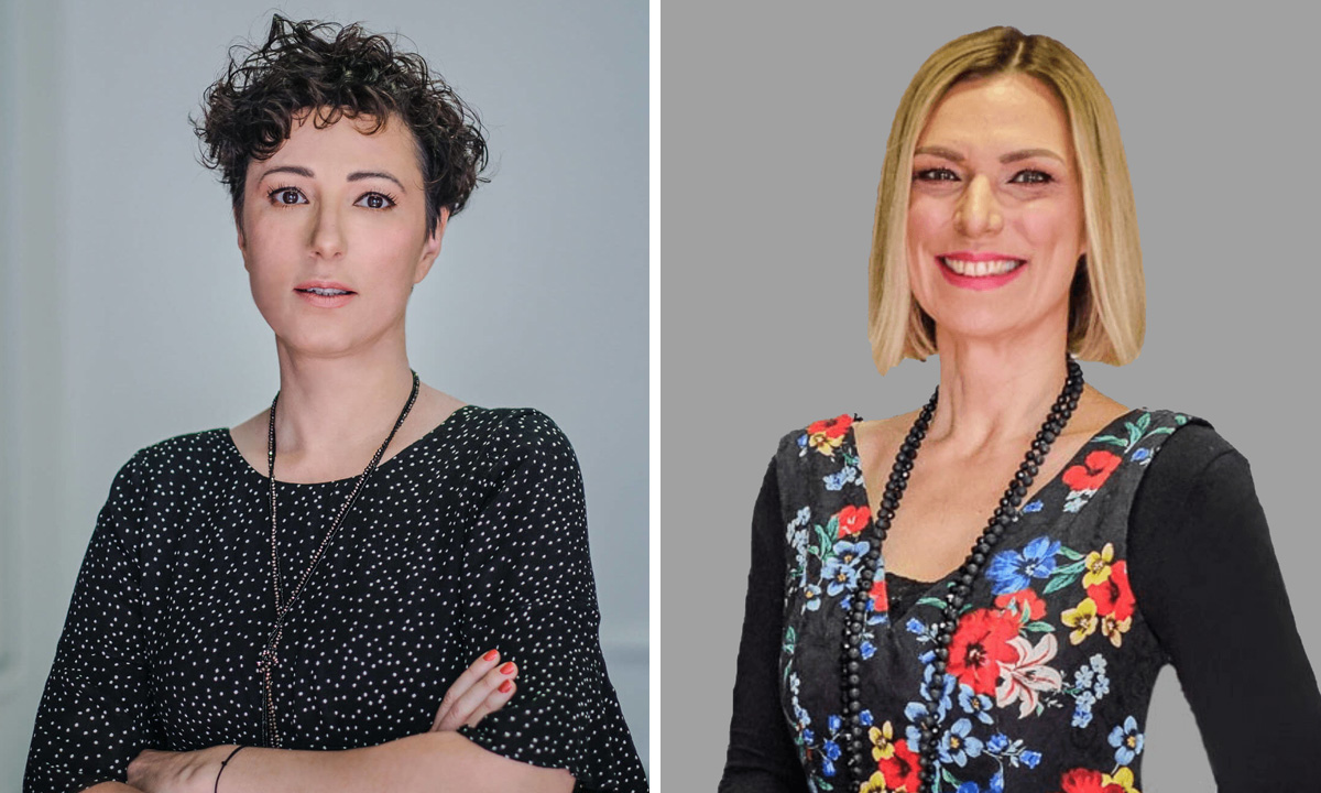 Mirjana Samardžić Novoselec (lijevo) i Nataša Ćurić Martinčević